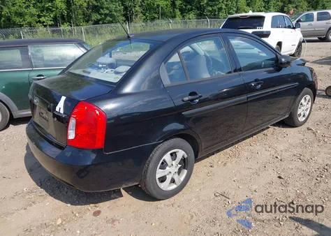 2011 Hyundai Accent Gls from USA, damaged, VIN KMHCN4AC4BU534446